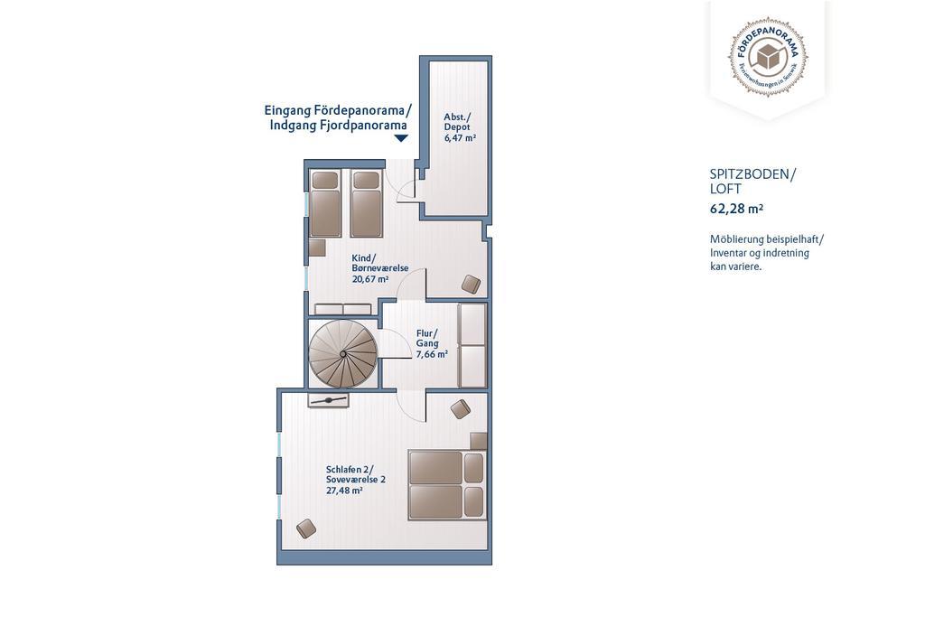 Ferienwohnung Foerdepanorama In Flensburg, Sonwik Exteriér fotografie